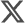 X logo