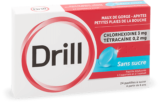 Commercialisation de Drill sans sucre. Commercialisation de Drill sans sucre.