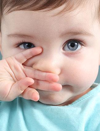 Le lavage de nez chez l’enfant