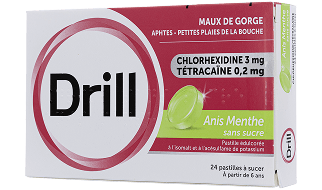 Drill Pastille Anis Menthe Drill Pastille Anis Menthe