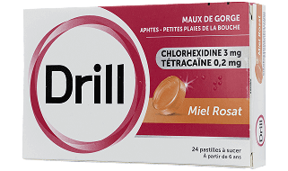 Drill Pastille Miel Rosat