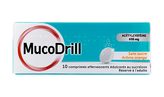 MucoDrill 600mg sans sucre MucoDrill 600mg sans sucre