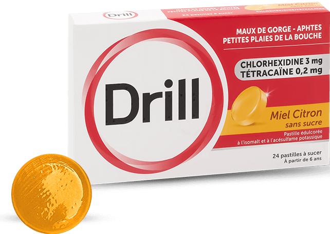 DRILL PASTILLE MIEL/CITRON